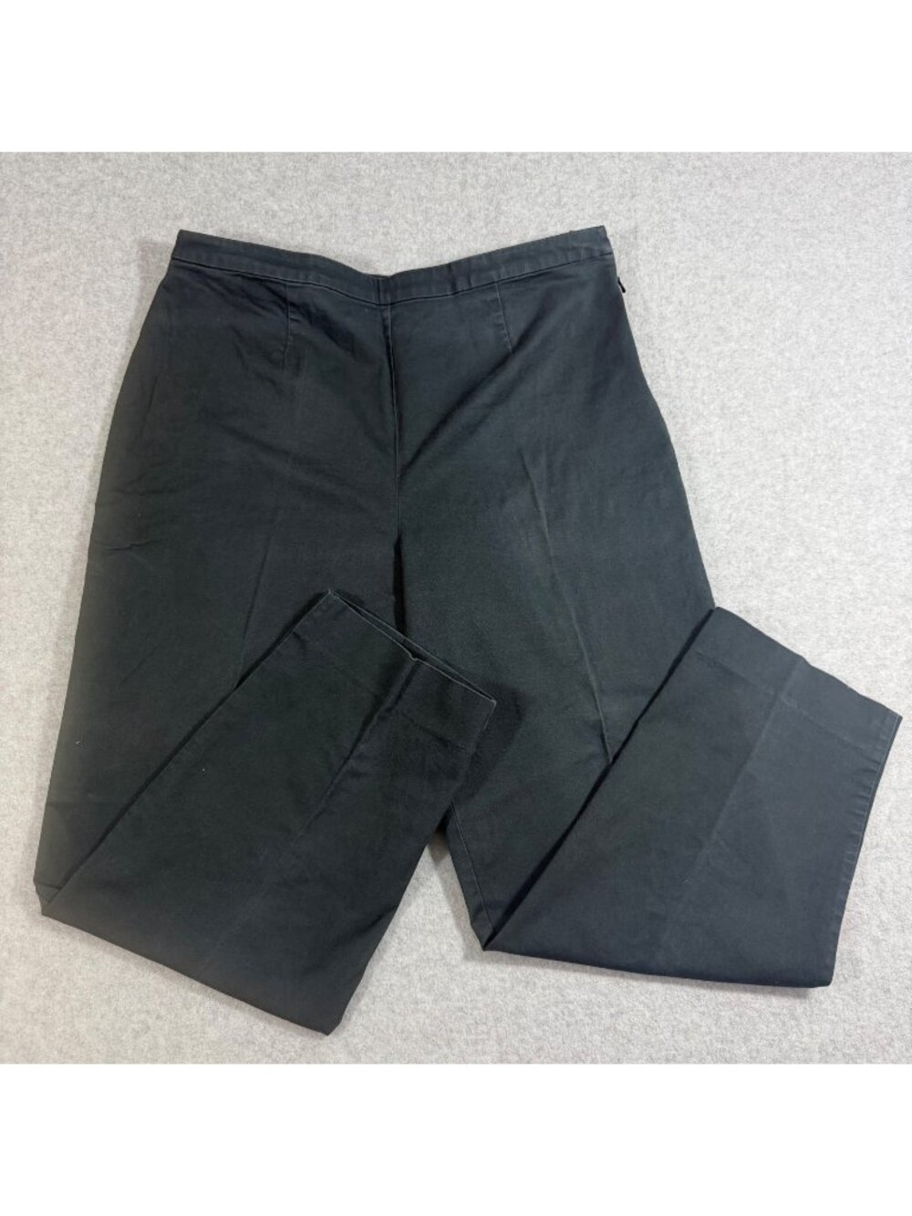 Marsh Landing Petites Women’s 14P Black Stretch Dress Pants Straight Leg Career